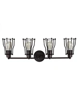 Jonathan Y Evelyn 4-Light Metal Vanity Light