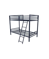 Novogratz Maxwell Twin over Twin Metal Bunk Bed