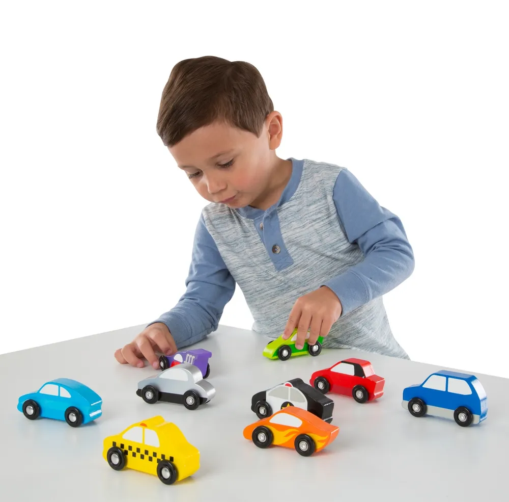 Wooden Cars Set