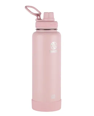 Takeya Actives 40oz Insulated Stainless Steel Water Bottle with Insulated Spout Lid