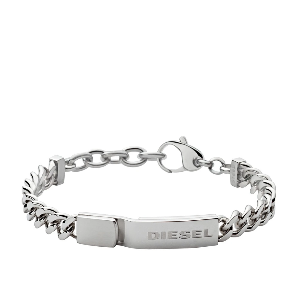 Diesel Men's Stacked Stainless-Steel Bracelet