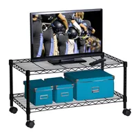 Honey Can Do 2-Tier Tv Stand and Media Cart