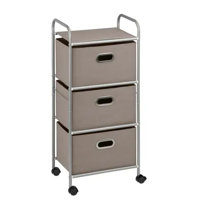 Honey Can Do 3-Drawer Rolling Cart