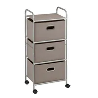 Honey Can Do 3-Drawer Rolling Cart