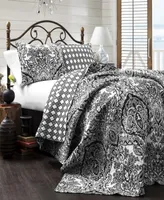 Aubree 3-Piece Reversible Full/Queen Quilt Set