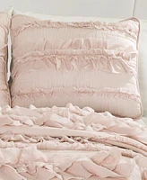 Belle Ruffle 2-Piece Twin Quilt Set