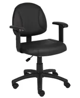 Boss Office Products Posture Chair W/ Adjustable Arms