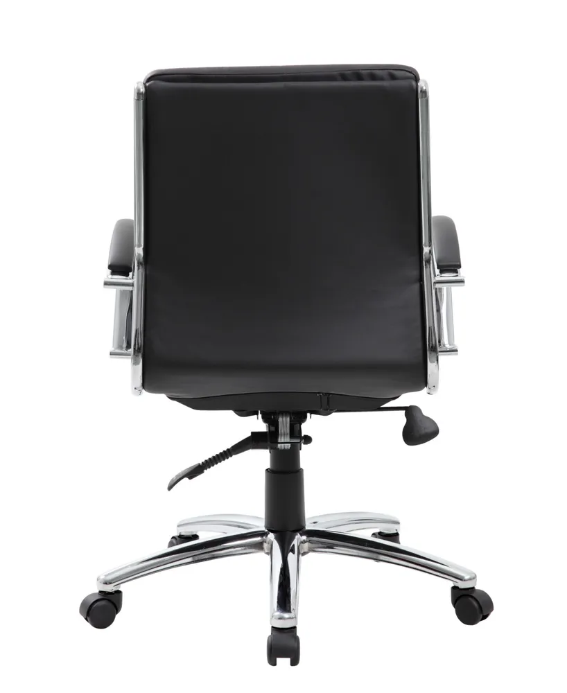 Boss Office Products CaressoftPlus Executive Mid-Back Chair