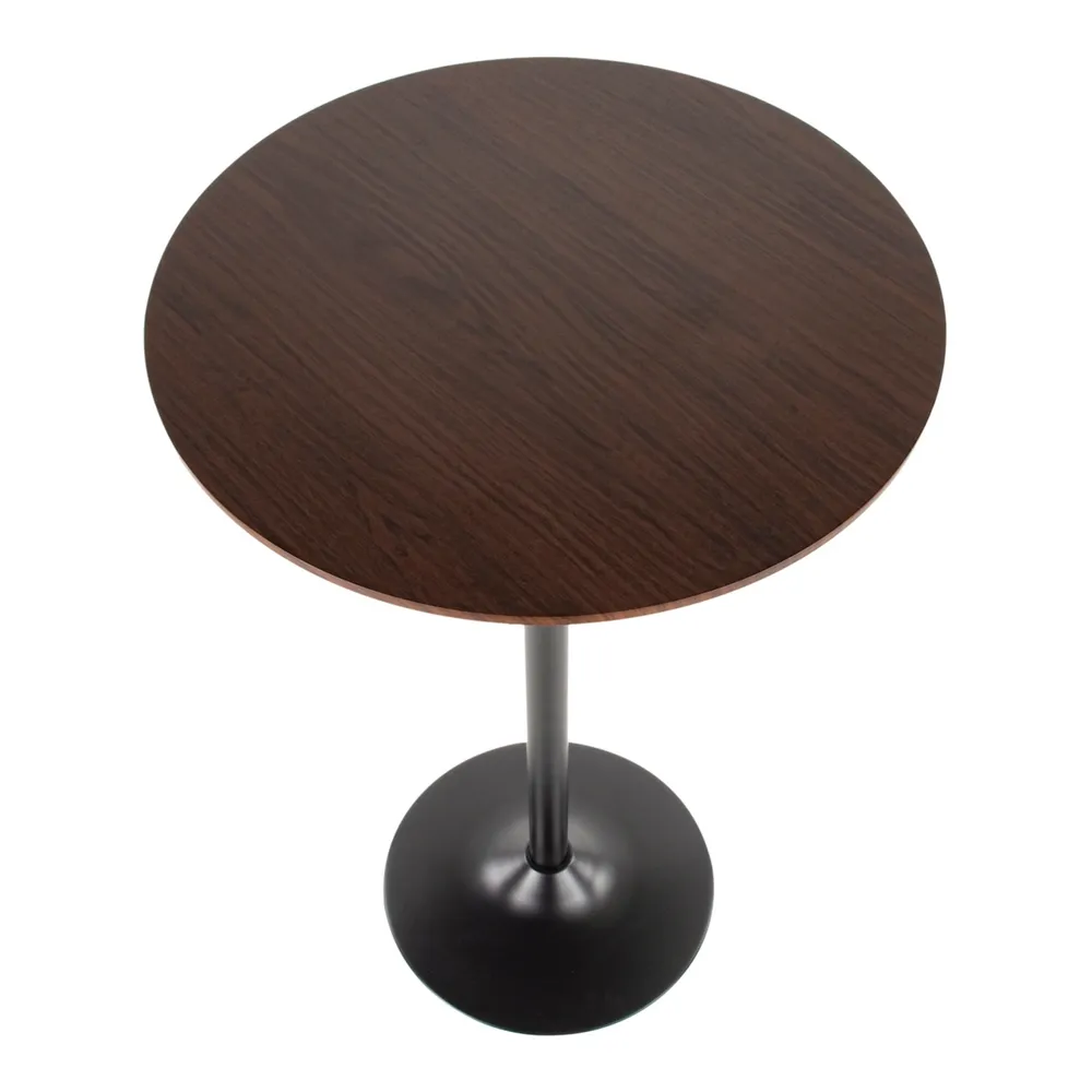 Lumisource Pebble Adjustable Dining To Bar Table