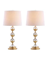 Jonathan Y Avery Crystal Led Table Lamp