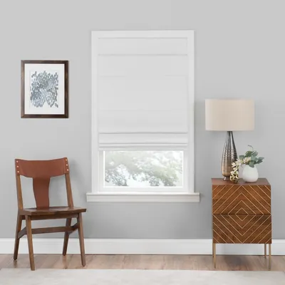 Achim Blackout Cordless Roman Window Shade, 27" x 64"