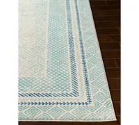 Surya Harput Hap-1098 Aqua 5'3" x 7'3" Area Rug