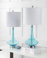 Jonathan Y Cecile Teardrop Led Table Lamp, Set of 2