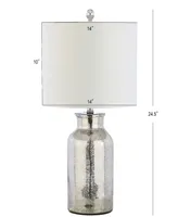 Jonathan Y Esmee Mercury Led Table Lamp - Mercury Silver