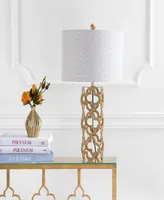 Jonathan Y Oliver Quatrefoil Led Table Lamp - Gold