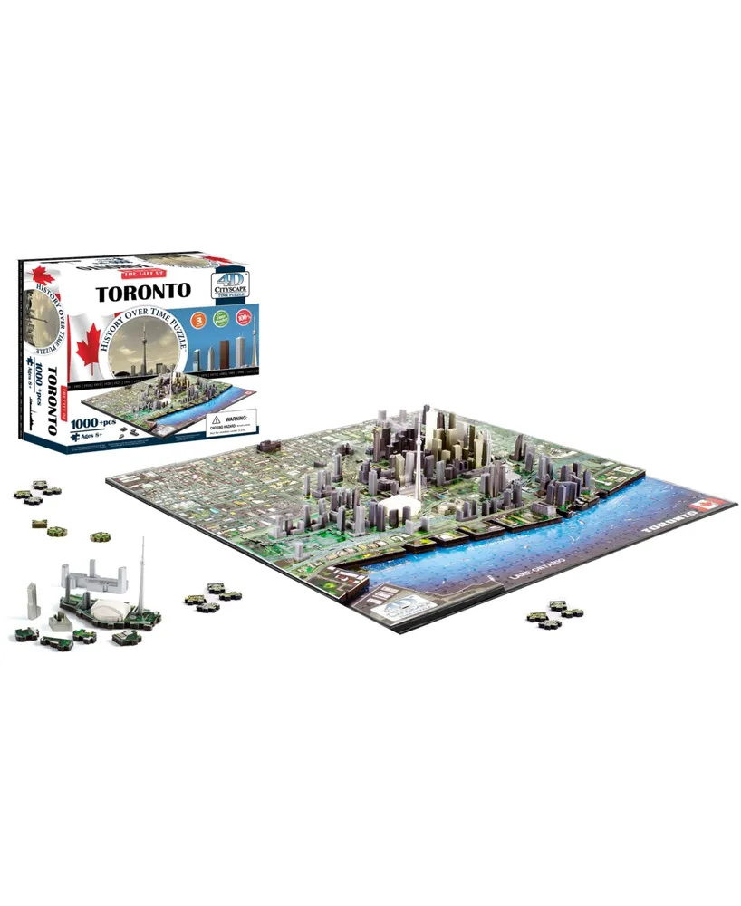 4D Cityscape Time Puzzle