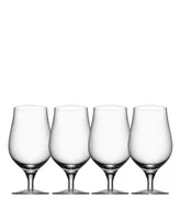 Orrefors Beer Taster Glasses, Set of 4