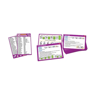 Junior Learning 50 Dominoes Activites Learning Game