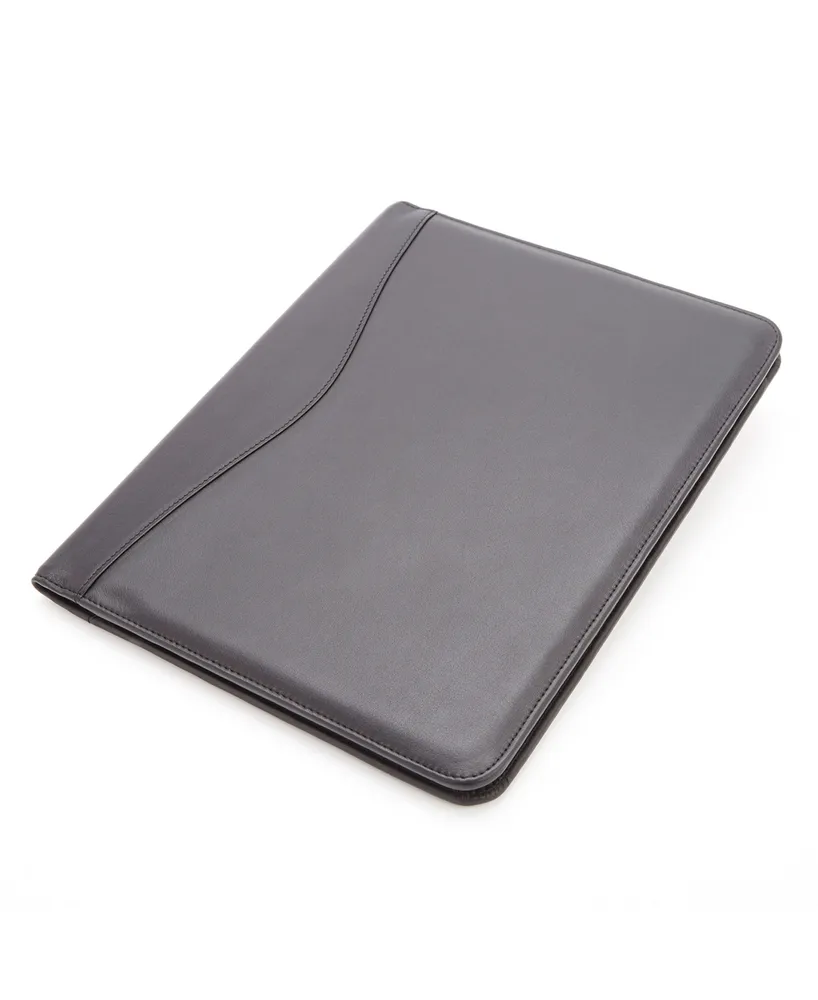 Royce New York Suede Lined Executive Writing Portfolio