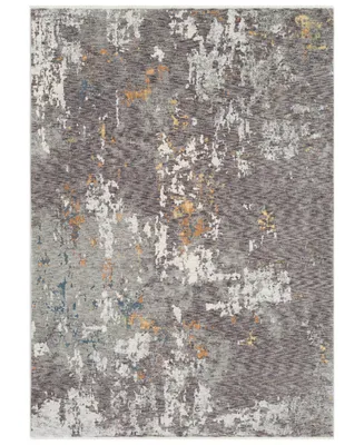 Closeout! Surya Presidential Pdt-2302 Charcoal 3'3" x 5' Area Rug