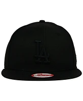 New Era Los Angeles Dodgers Triple Black 9FIFTY Snapback Cap