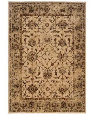 Closeout! Oriental Weavers Casablanca 1376E Ivory/Beige 7'10" x 10'10" Area Rug