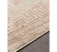 Closeout! Surya Venezia Vnz-2303 Rose 6'7" x 9'6" Area Rug