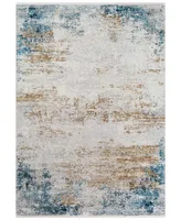 Surya Solar Sor-2301 Sky Blue 2' x 3' Area Rug