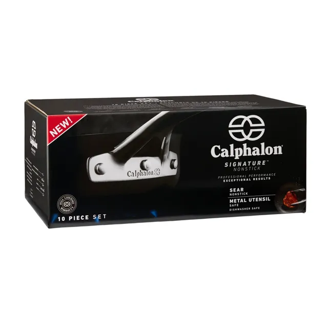 Calphalon Signature Nonstick 10 Piece Cookware Set - Macy's