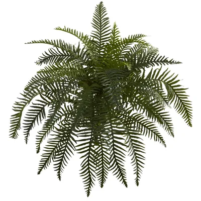 Nearly Natural 26" River Fern Artificial Plant, Set of 2