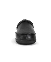 Muk Luks Men's Faux Leather Clog Slippers