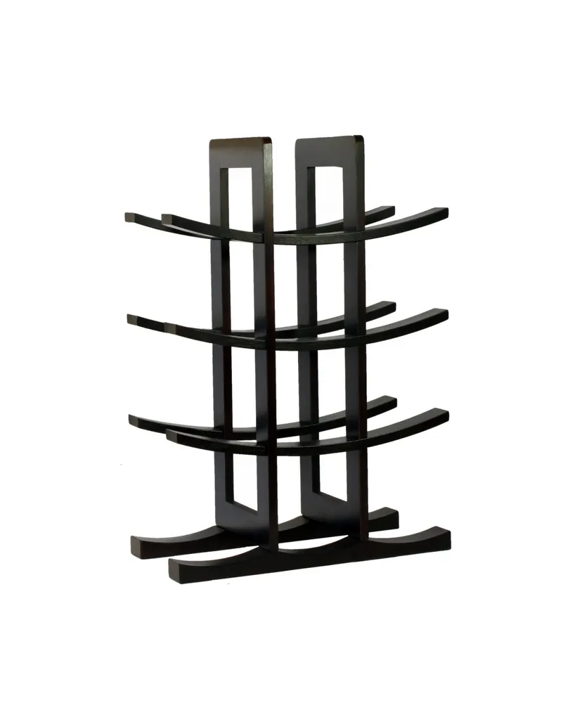 Oceanstar 12-Bottle Bamboo Wine Rack