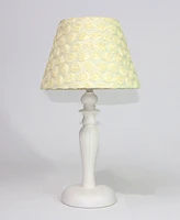3 Stories Trading Nurture Yellow Roses Lamp Base With Shade