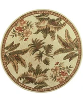 Kas Sparta Tropical Oasis 3133 Ivory Area Rug