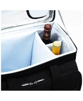 Picnic at Ascot Equipped Cooler with Service for 4 on Wheels
