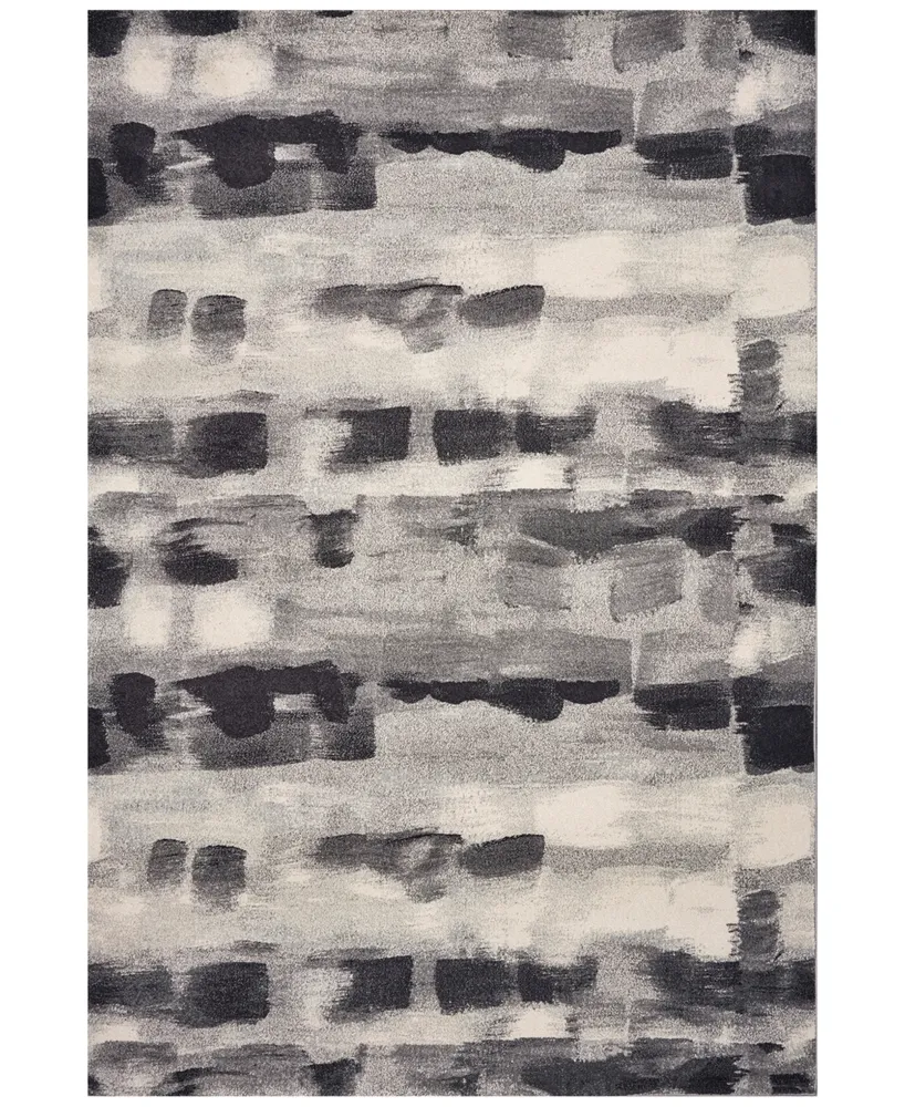 Kas Illusions Palette 6214 Gray 5'3" x 7'7" Area Rug