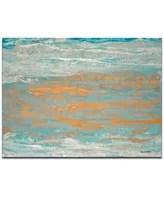 Ready2HangArt 'Dazzling Water I' Abstract Canvas Wall Art