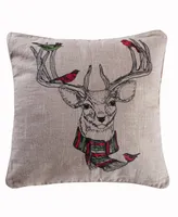 Levtex Spruce Deer Decorative Pillow, 14" x 18"