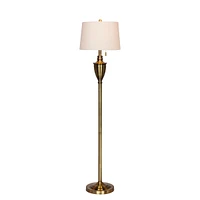 Fangio Lighting's 1589AB 61" Antique Classic Urn Floor Lamp