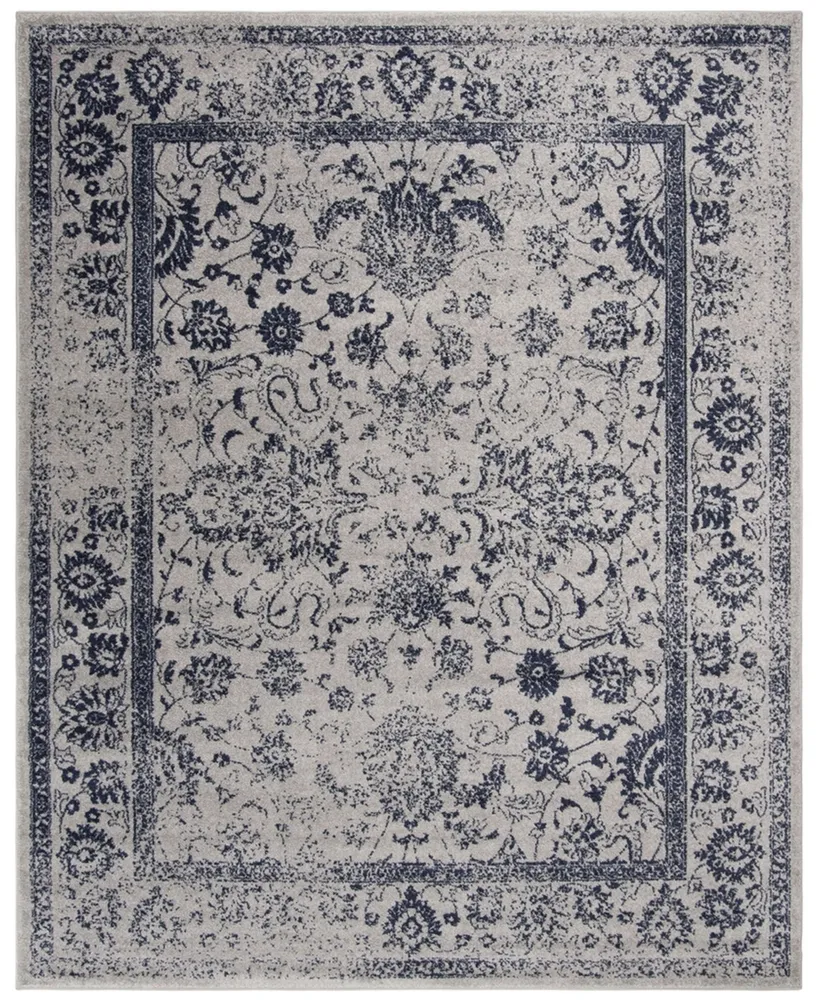 Safavieh Adirondack Navy and 8' x 10' Area Rug