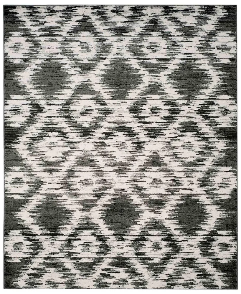 Safavieh Adirondack Charcoal and Ivory 8' x 10' Area Rug