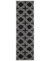 Safavieh Amherst AMT413 Anthracite and Ivory 2'3" x 7' Runner Area Rug