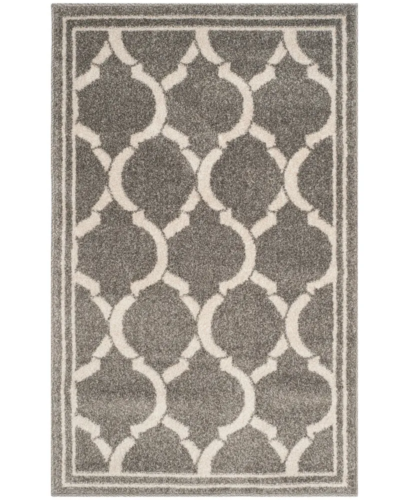 Safavieh Amherst AMT415 Dark Gray and Beige 2'6" x 4' Area Rug