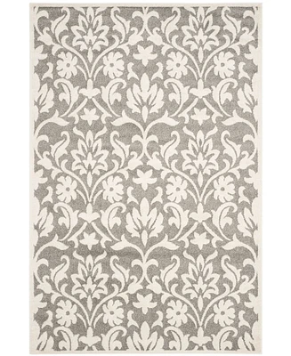 Safavieh Amherst AMT424 Dark Gray and Beige 6' x 9' Area Rug