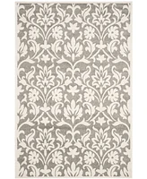 Safavieh Amherst AMT424 Dark Gray and Beige 6' x 9' Area Rug