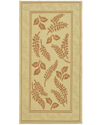 Safavieh Courtyard CY0772 Natural and Terra 2' x 3'7" Outdoor Area Rug