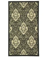 Safavieh Courtyard CY2714 Black and Sand 2' x 3'7" Outdoor Area Rug