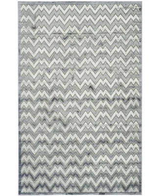 Safavieh Paradise PAR642 Light Gray and Dark Gray 5'1" x 7'6" Area Rug