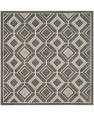 Safavieh Amherst AMT433 Gray and Light Gray 7' x 7' Square Area Rug