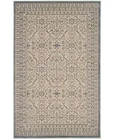 Safavieh Brilliance BRL508 Cream and Sage 4' x 6' Area Rug